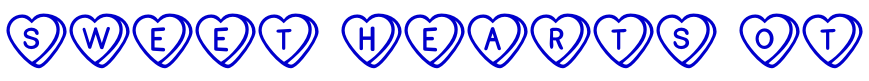 Sweet Hearts OT 字体